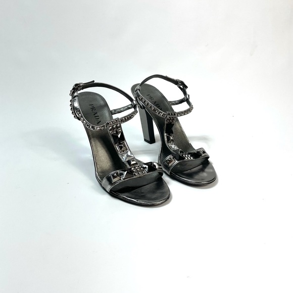 Prada metallic heels - 38.5 - Picture 2 of 5